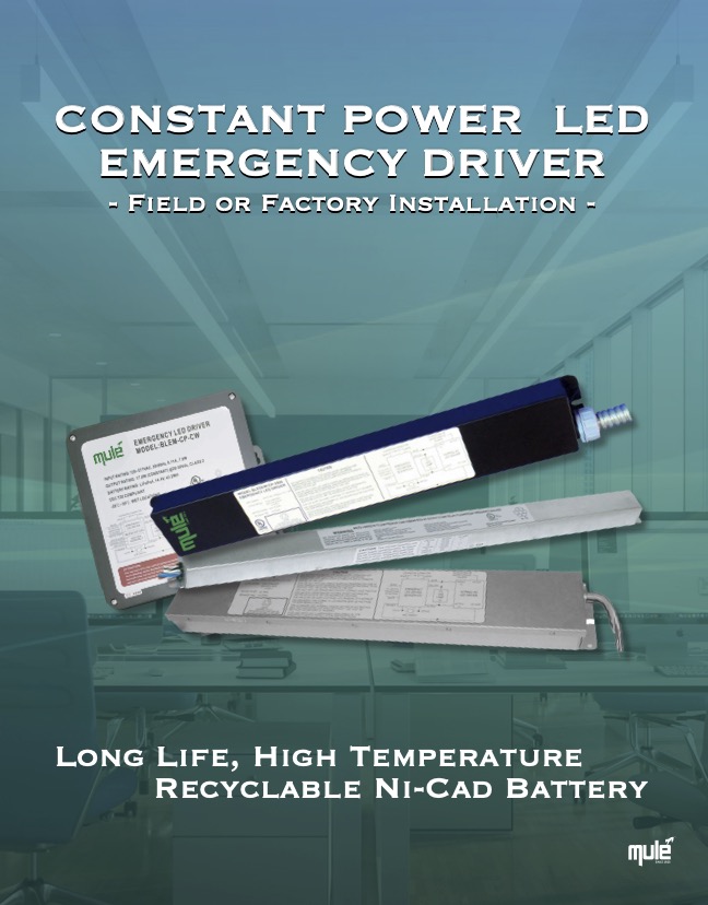 Mule Lighting Constant Power LED Drivers Literature